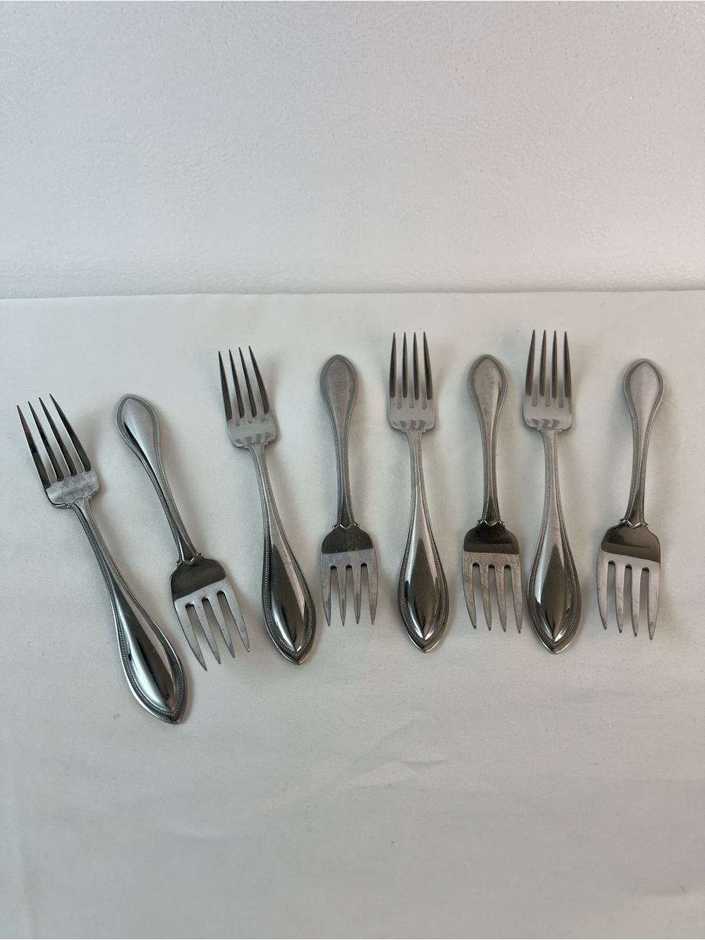 ONEIDA Stainless ARBOR AMERICAN HARMONY Dinner FORKS  Set of 8